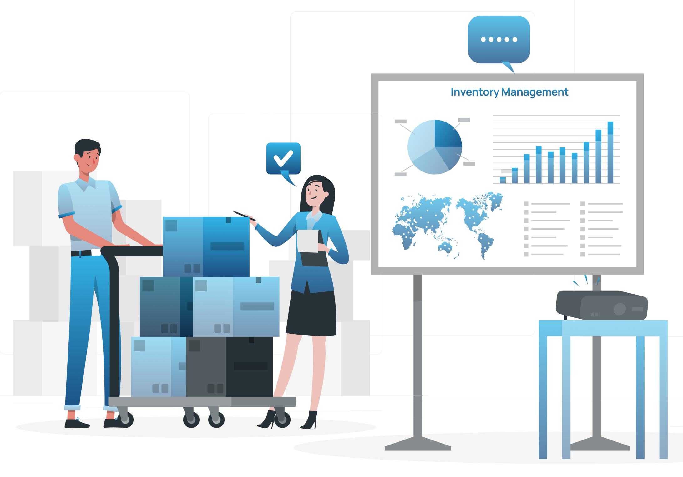 Inventory Management Illustration